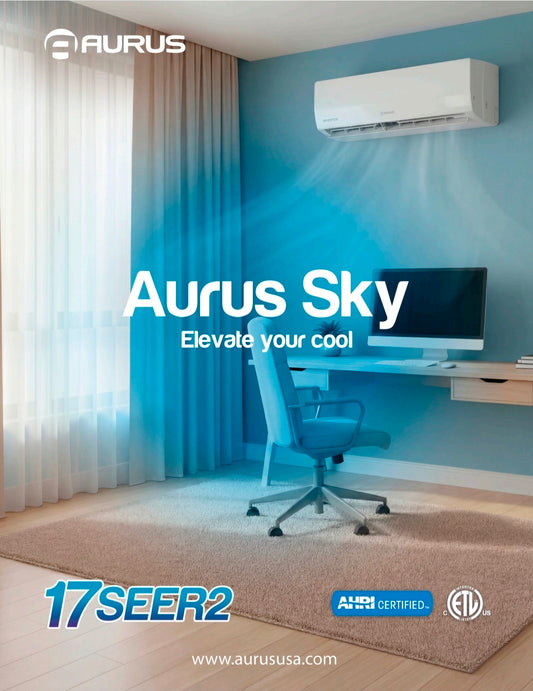 12000 BTU Aurus Mini Split 115v / 220v